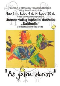 Saltinelio parodos plakatas 2013